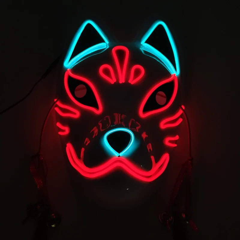 Glowing Halloween LED Masks