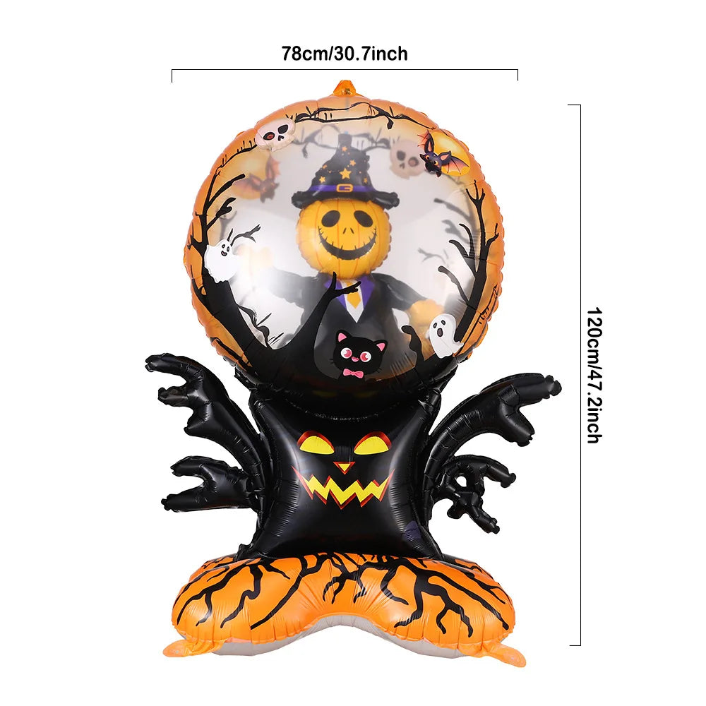 Spider Ghost Tree Pumpkin Balloon