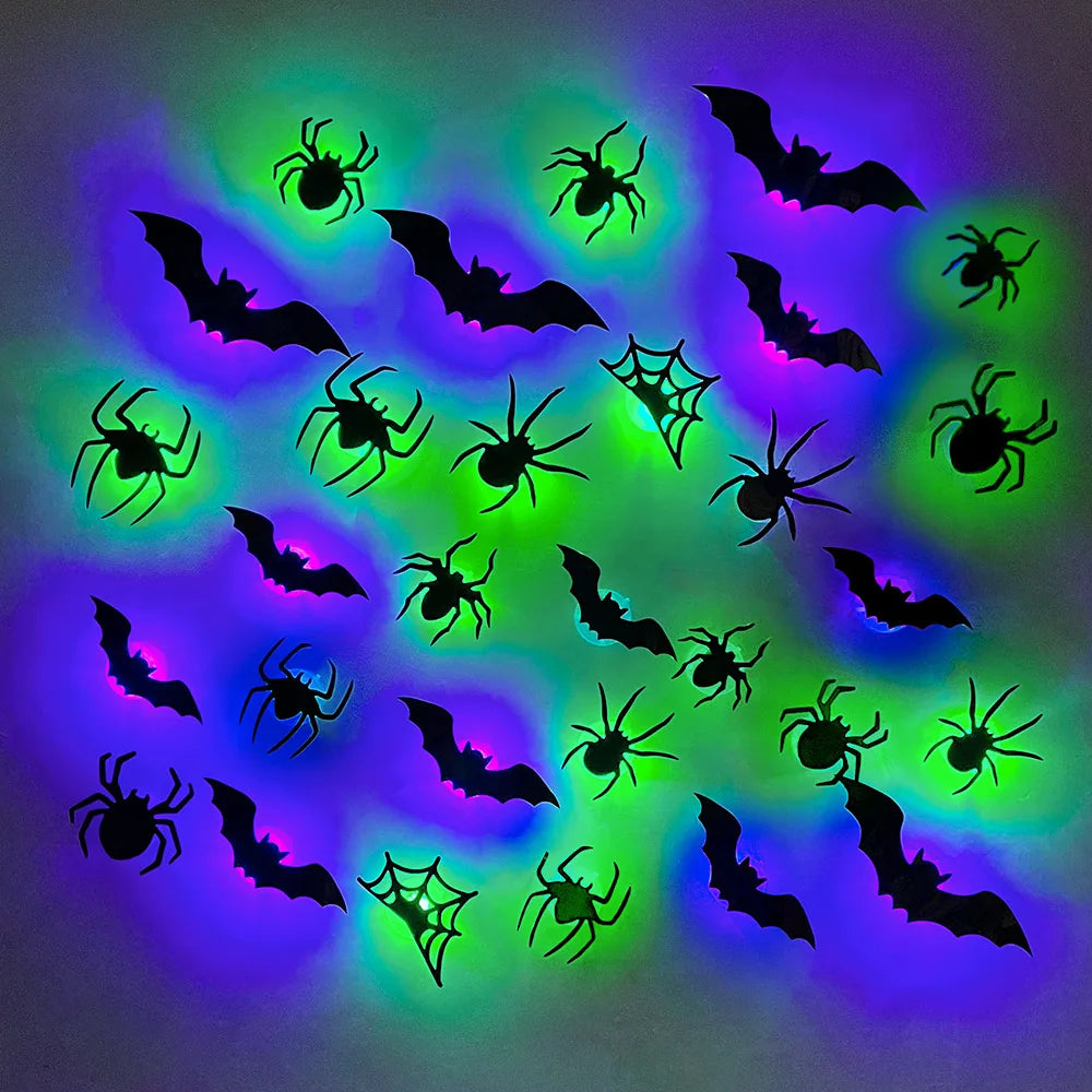 Halloween Bat/Spider Decor Night Light