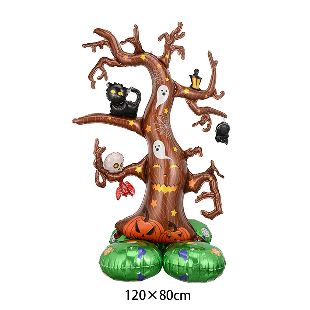 Spider Ghost Tree Pumpkin Balloon
