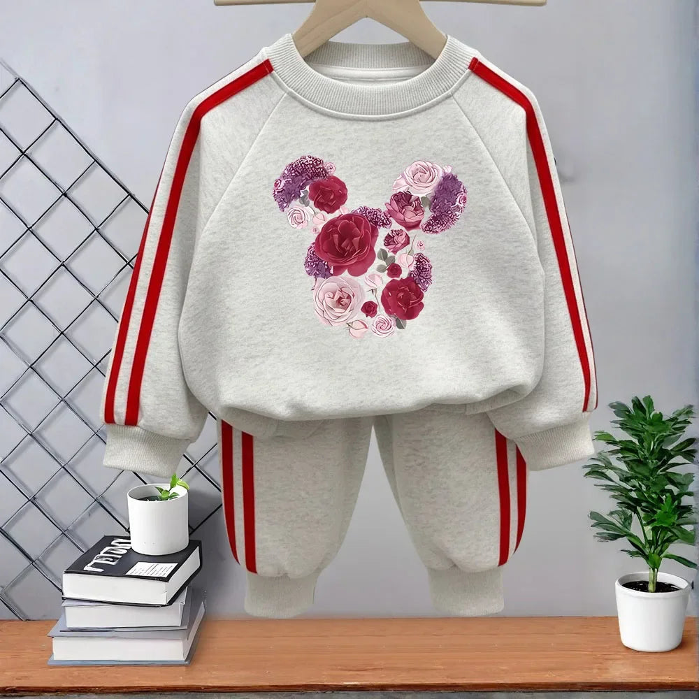 Girls Casual Tracksuits-2 piece