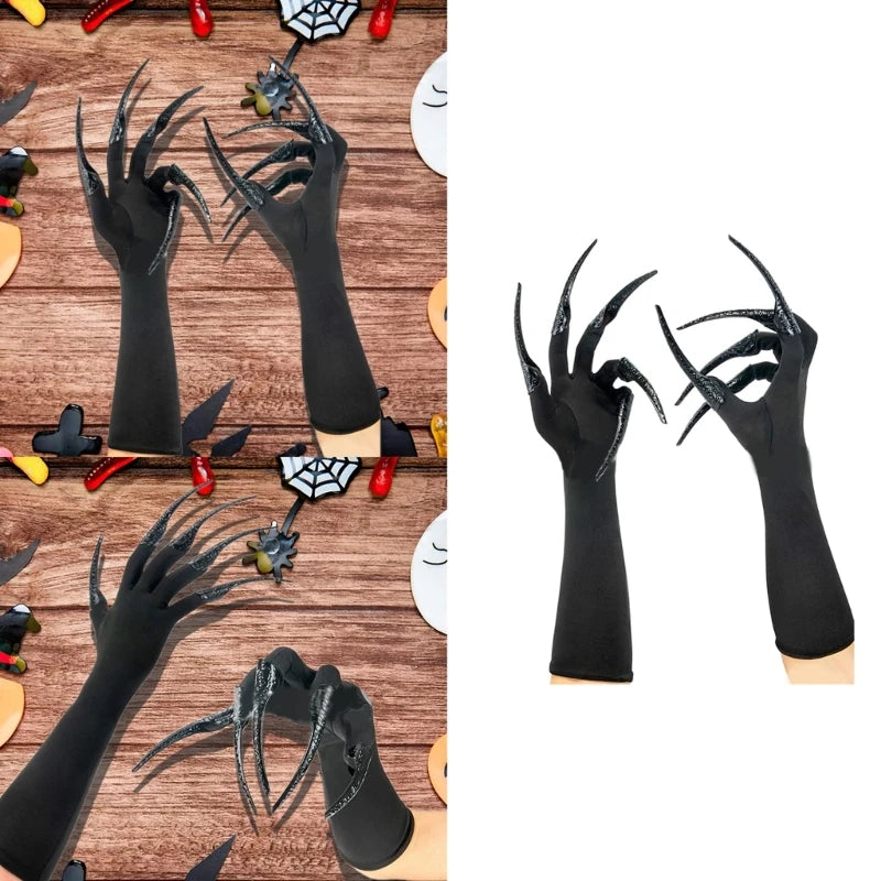 Scary Long Nails Gloves