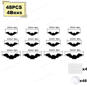 48PCS-4Boxs