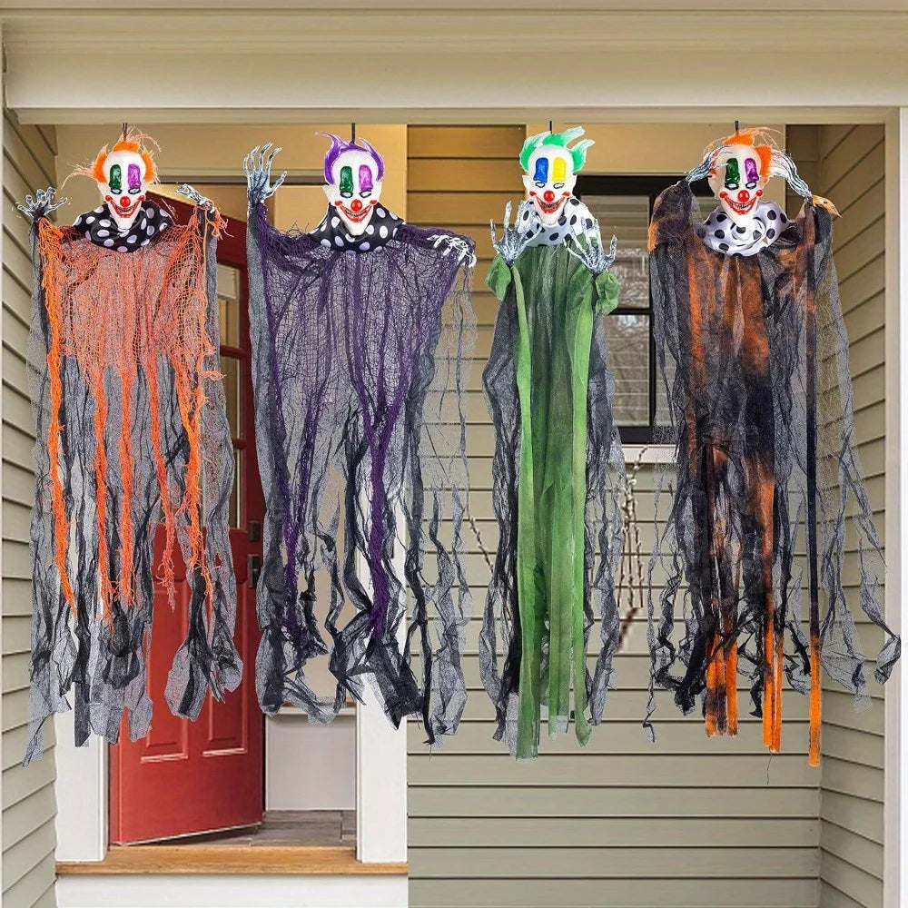 Hanging Clown Halloween Decoration