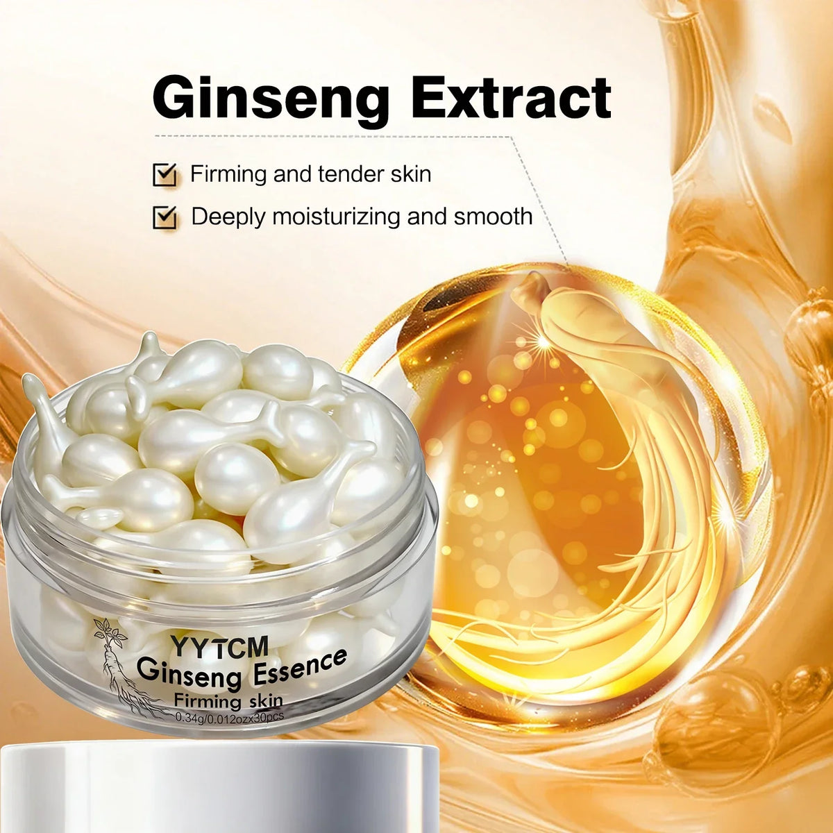 Ginseng Retinol Rejuvenating Capsules