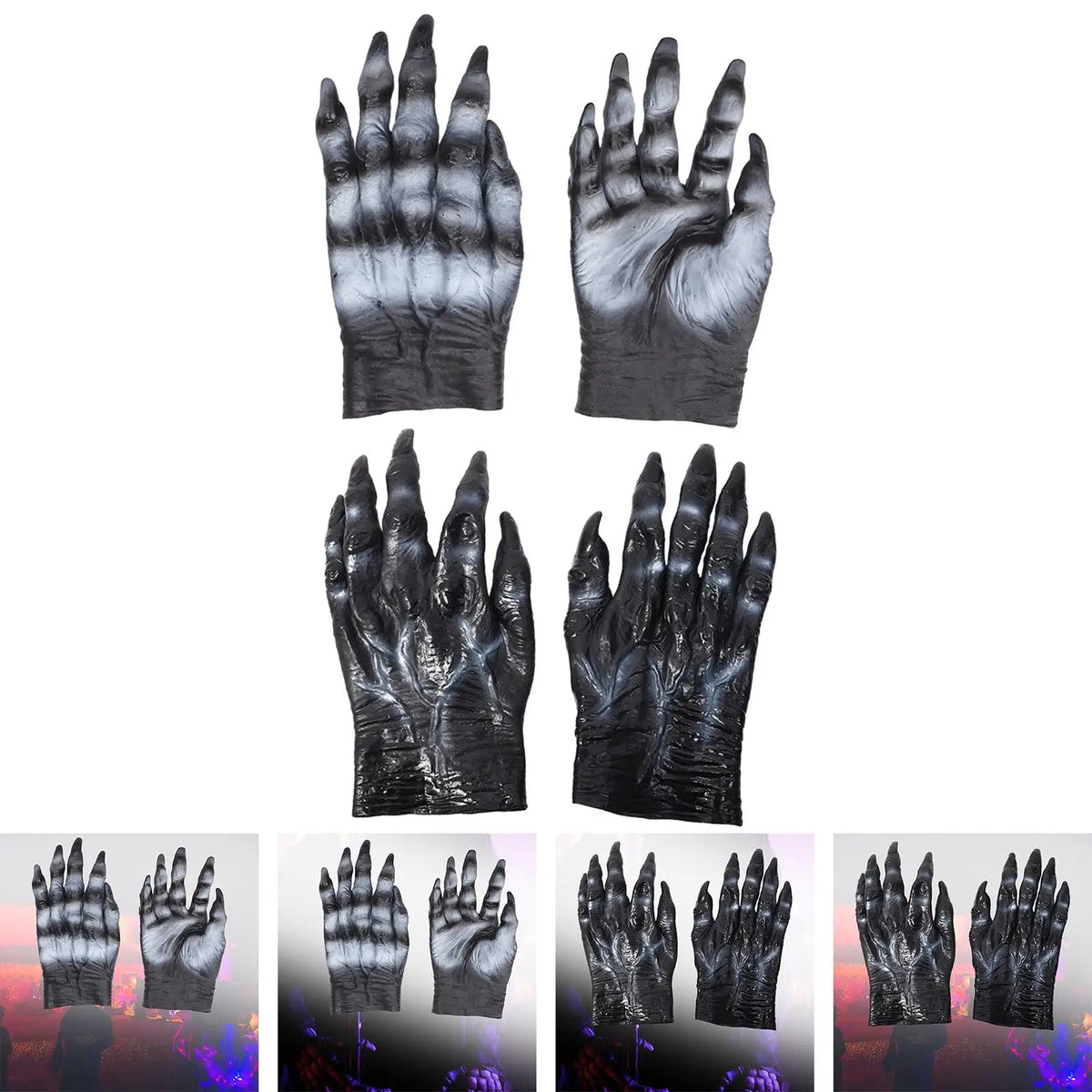Halloween Werewolf Gloves