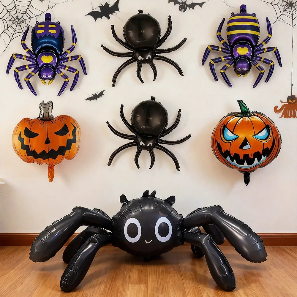 Spider Ghost Tree Pumpkin Balloon