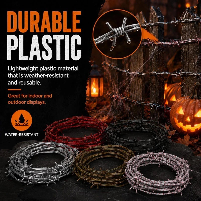 Barbed Wire Halloween Prop