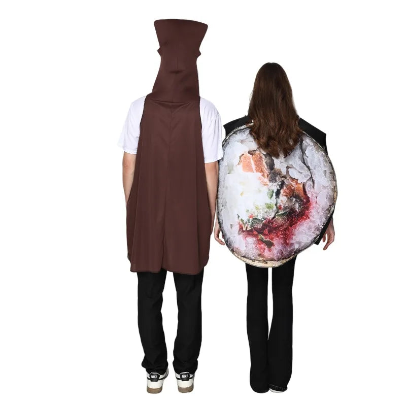 Couples Sushi Roll Soy Sauce Costume