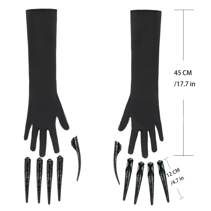 Scary Long Nails Gloves