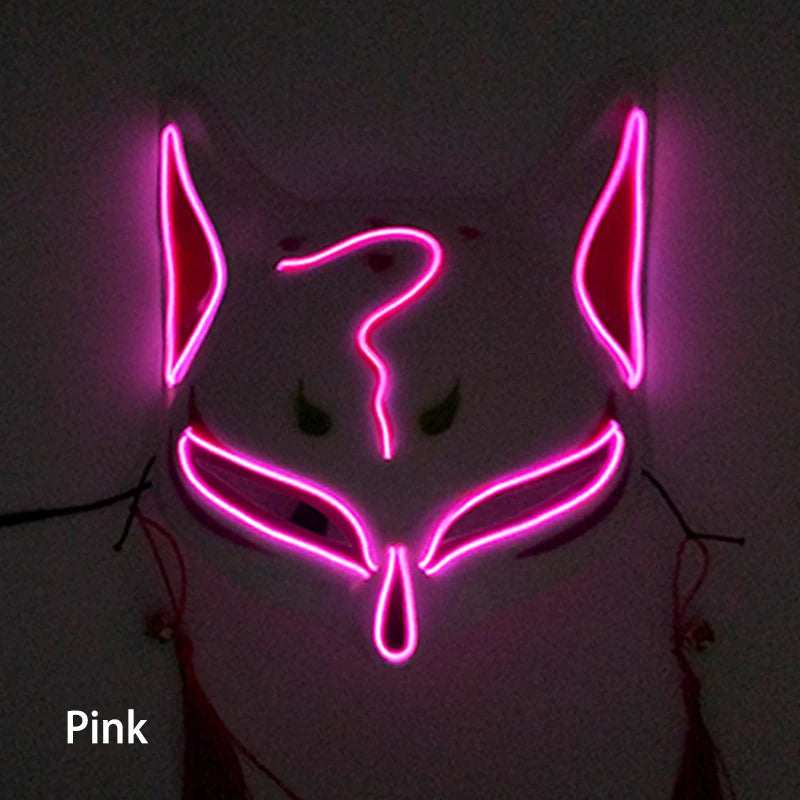 Glowing Halloween LED Masks