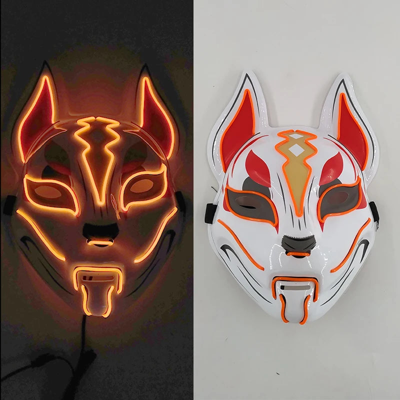 Glowing Halloween LED Masks