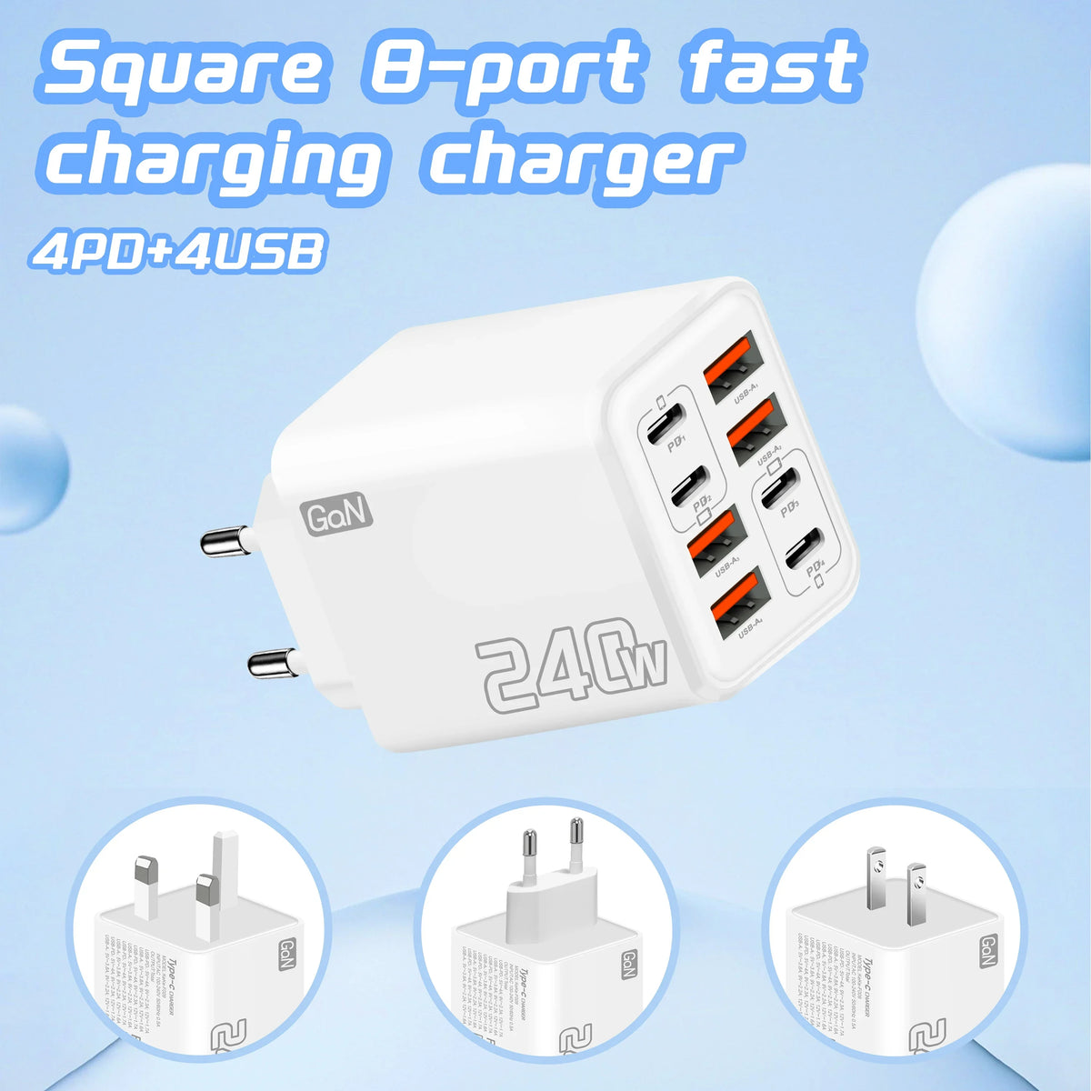 Omni-Power 240W GaN Station