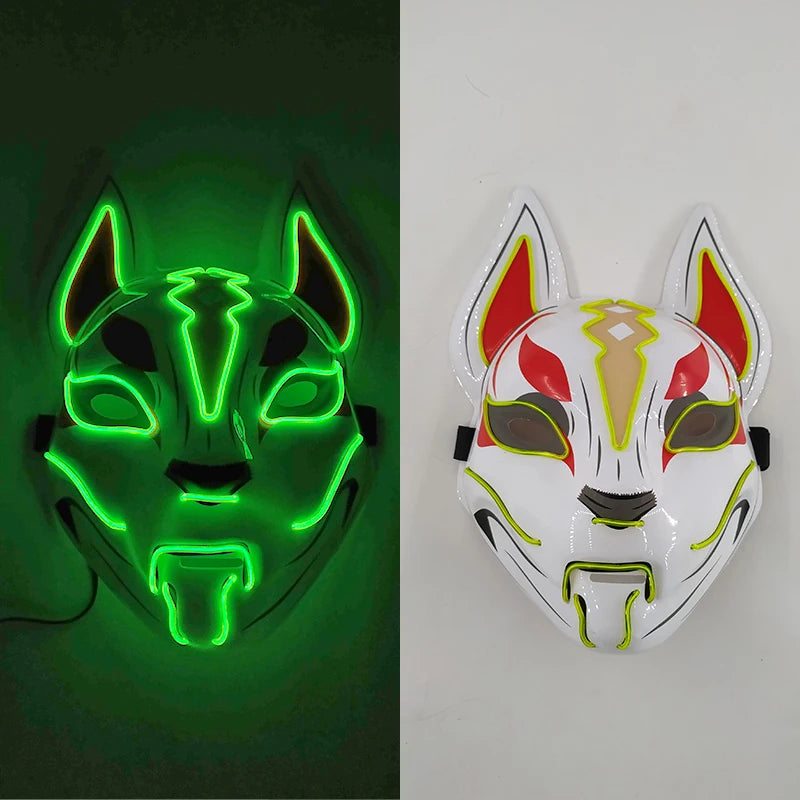 Glowing Halloween LED Masks