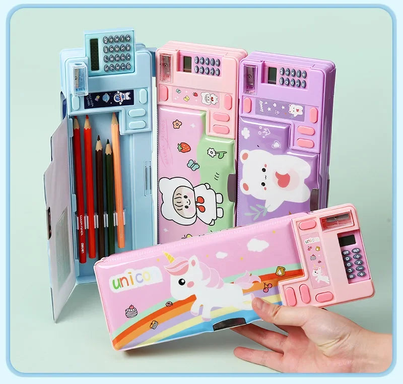 Smart Dual-Sided Stationery Hub