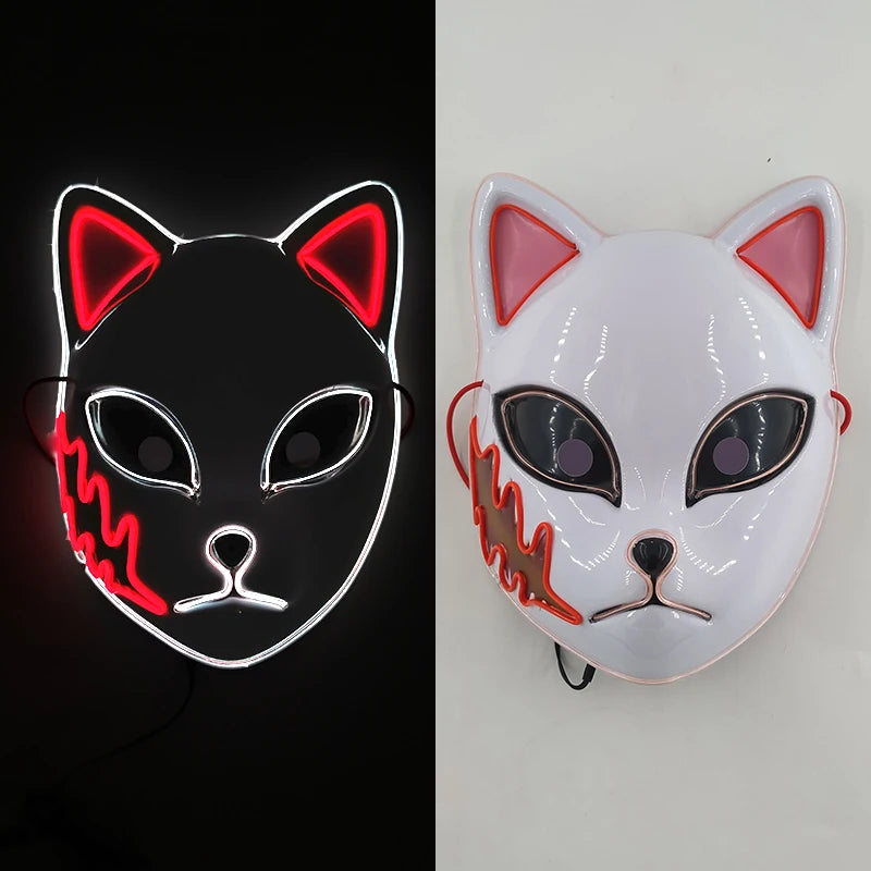 Glowing Halloween LED Masks