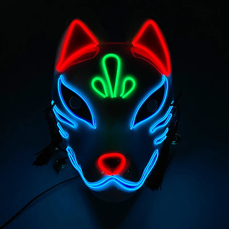 Glowing Halloween LED Masks