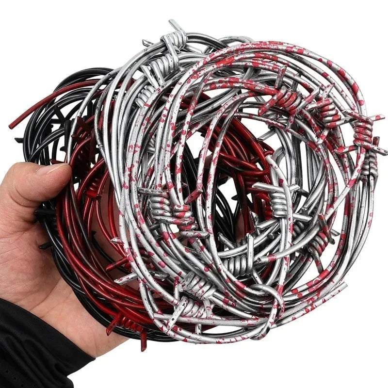 Barbed Wire Halloween Prop