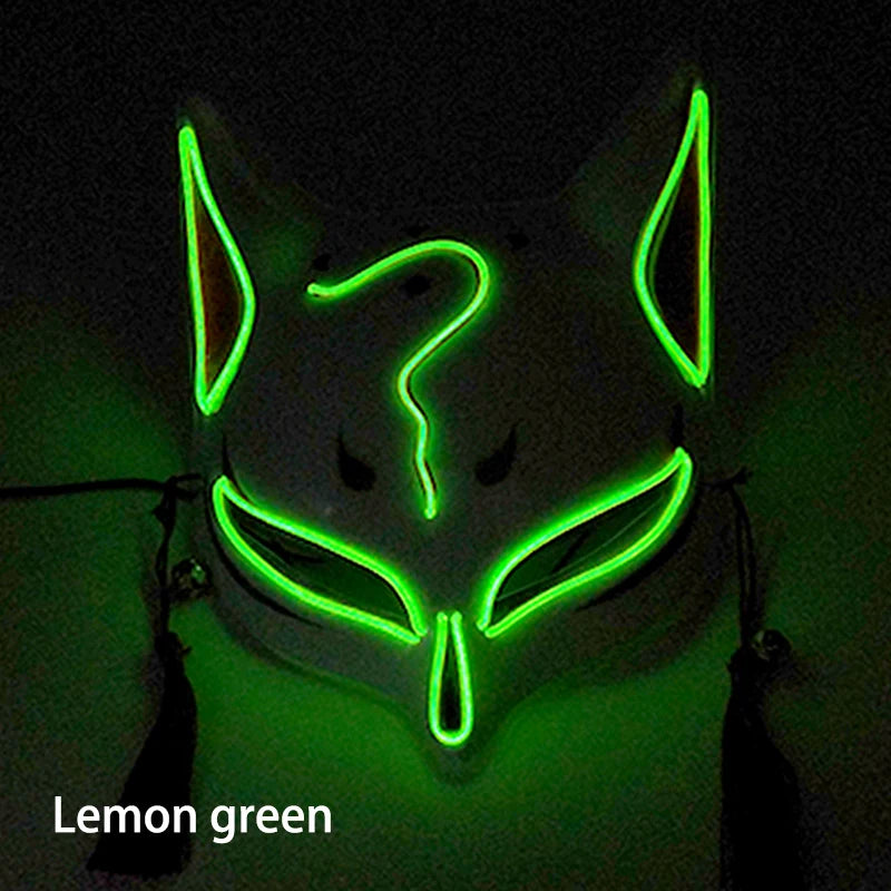 Glowing Halloween LED Masks