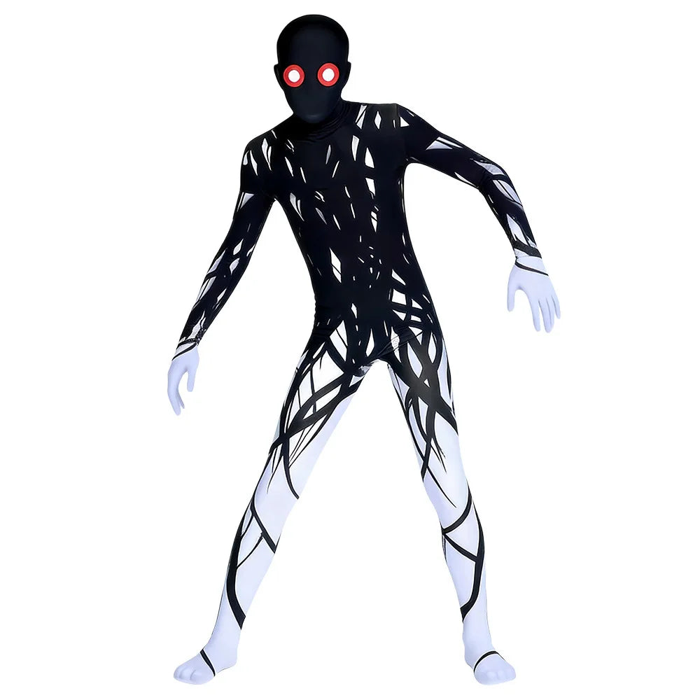 Halloween Gothic Bloody Bodysuit Costume