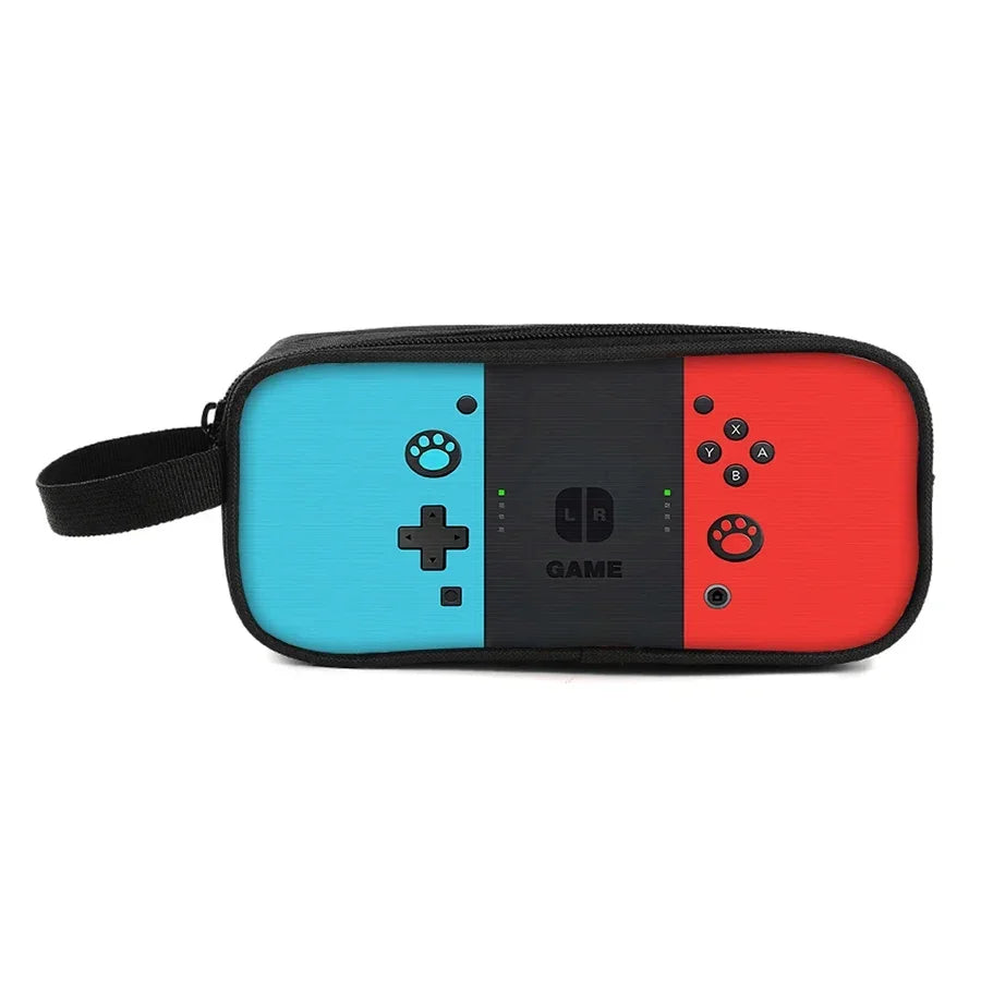 Retro Game Console Double-Layered Pencil Case