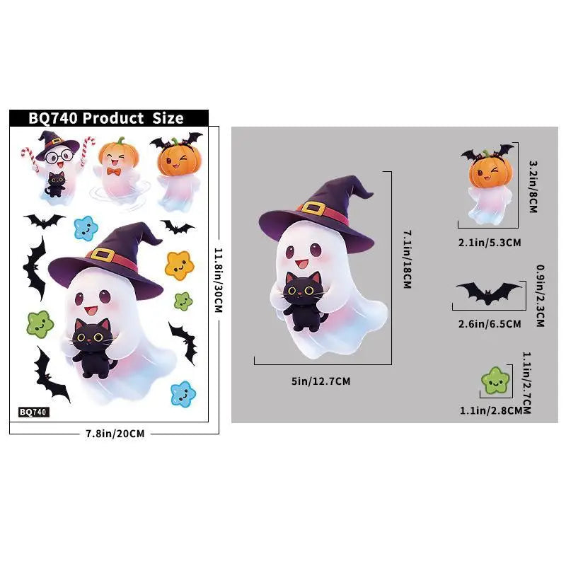 Halloween Window Clings
