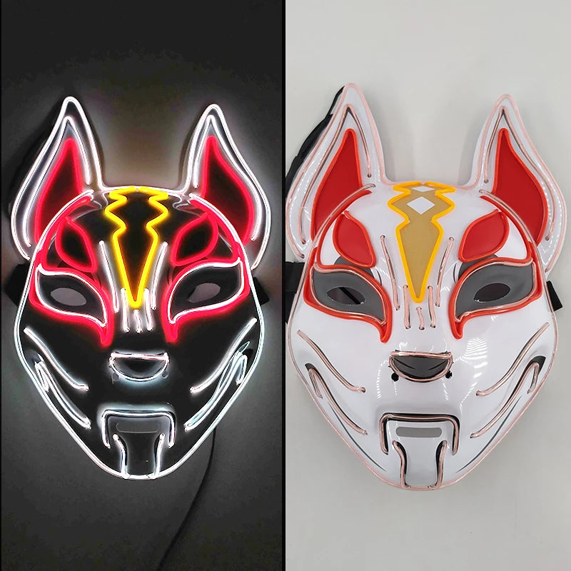 Glowing Halloween LED Masks