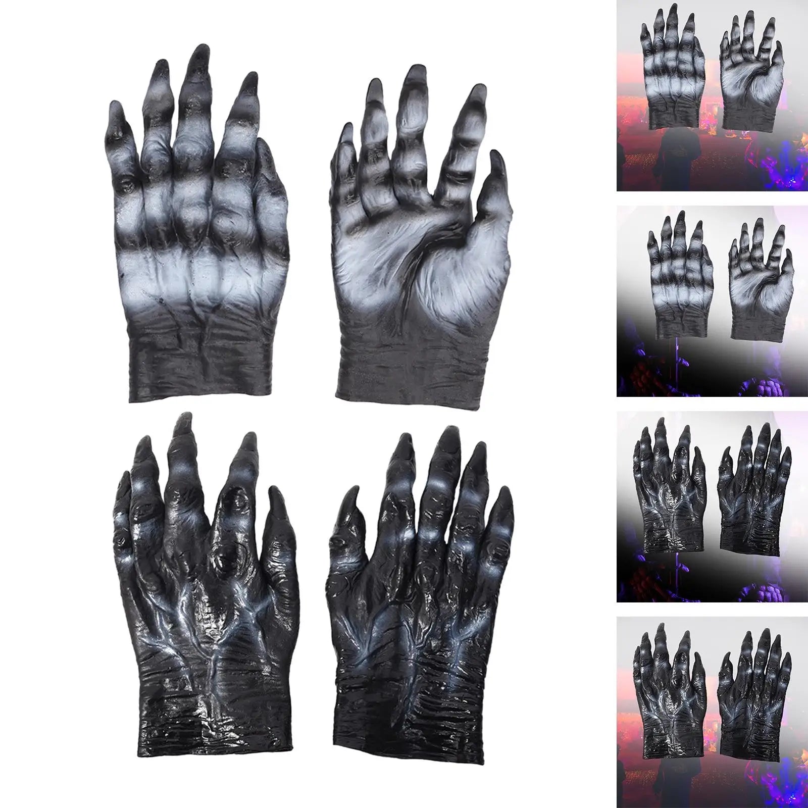 Halloween Werewolf Gloves