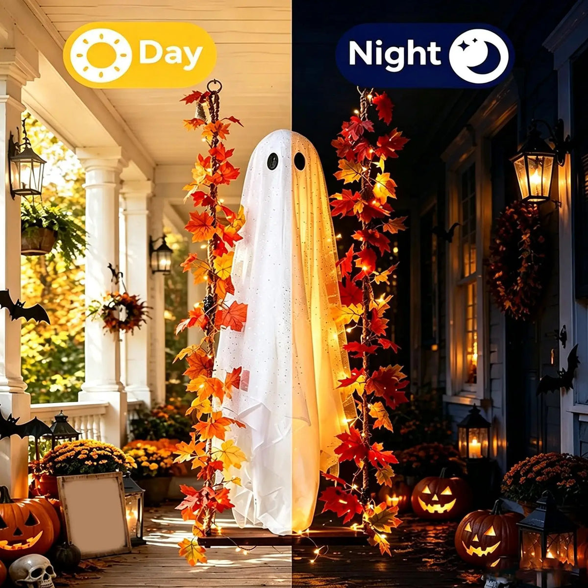 Swinging Ghost Outdoor Decor