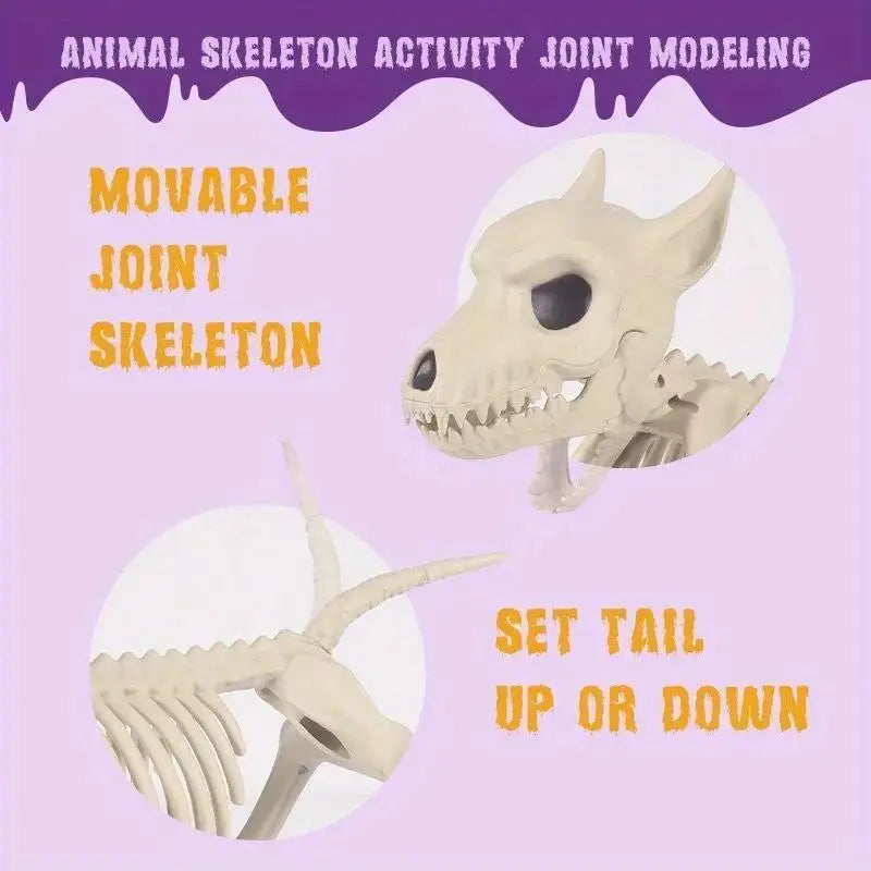 Halloween Animal Skeleton Decoration