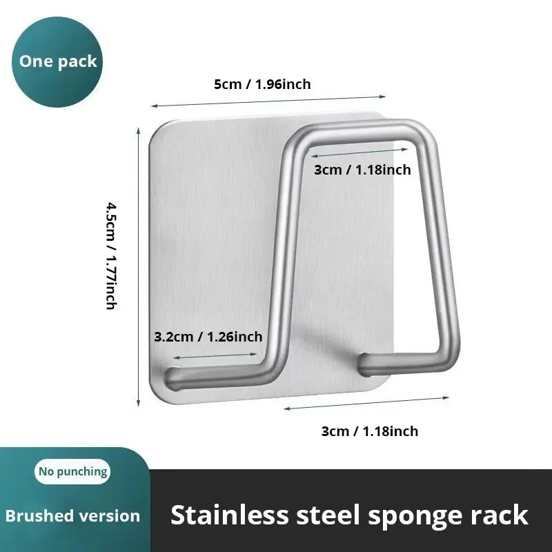 Minimalist Sink Organization Rack