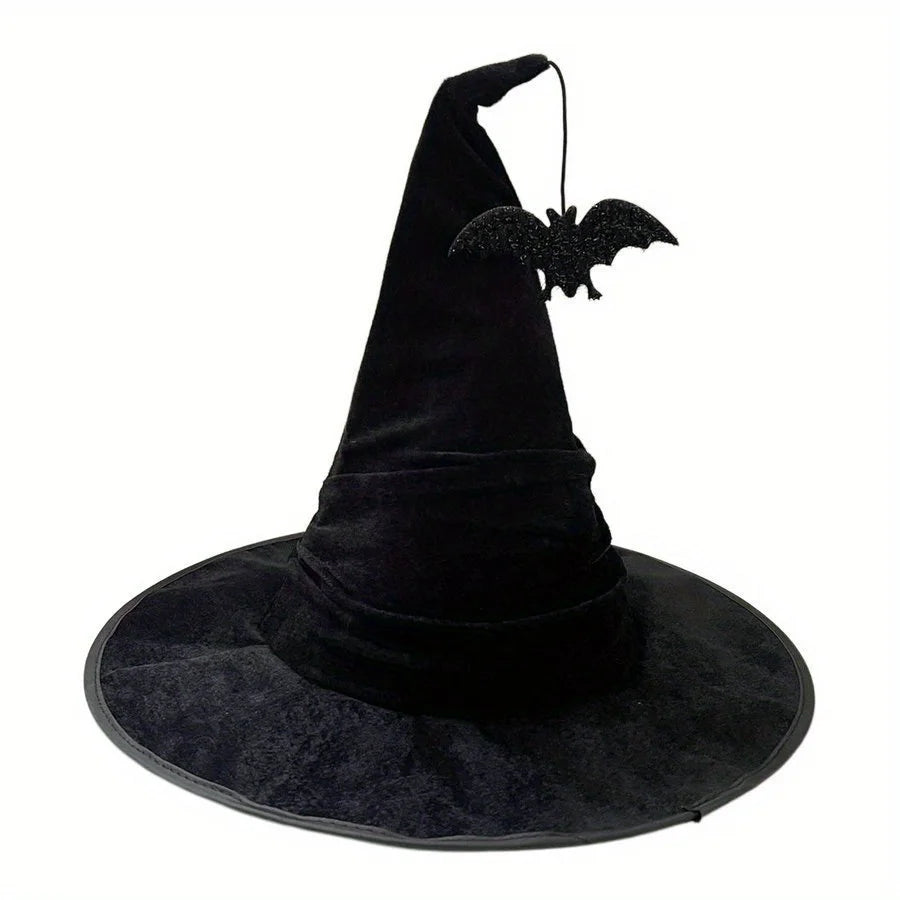 Halloween Crumpled Witch Hat