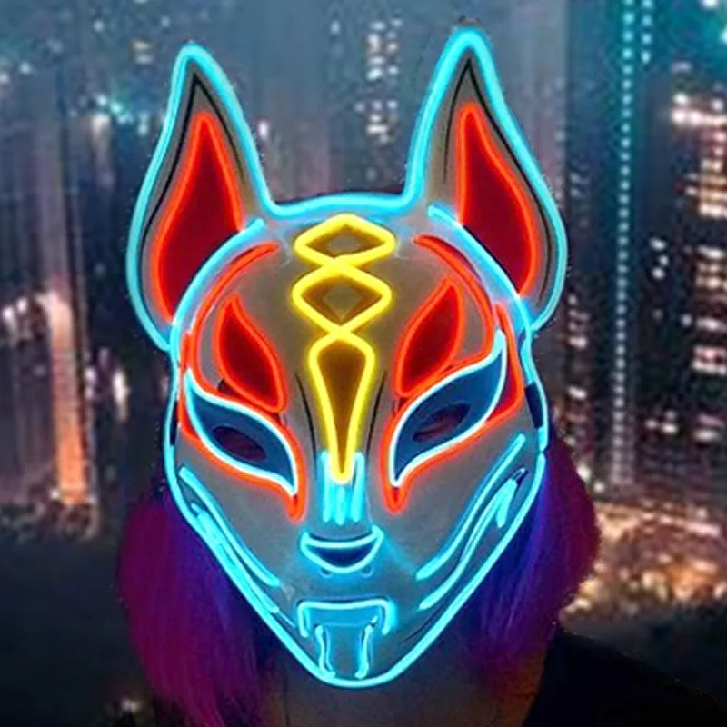 Glowing Halloween LED Masks