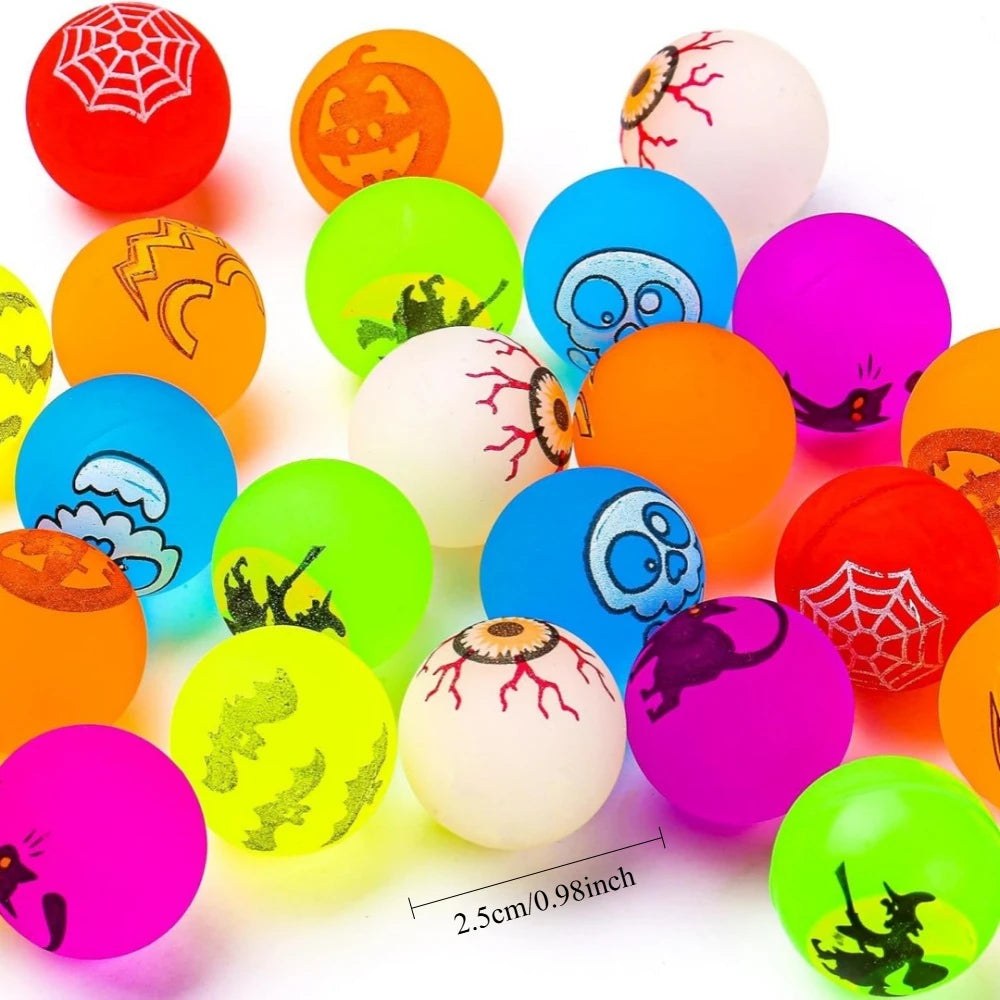 10-100Pcs MIni Glow-in-the-dark Bouncing Balls