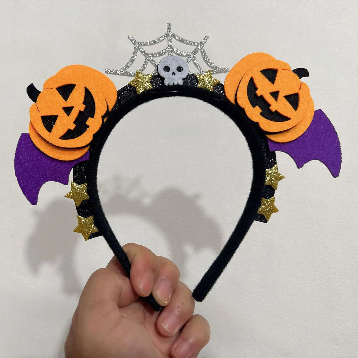 Halloween Pumpkin Bat Headwear