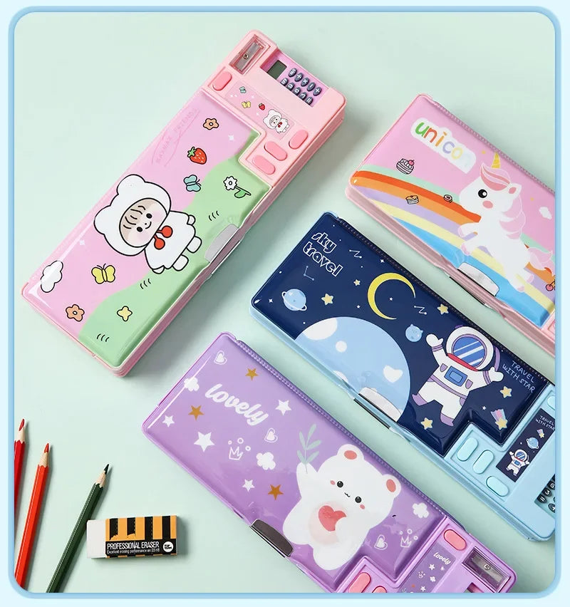 Smart Dual-Sided Stationery Hub