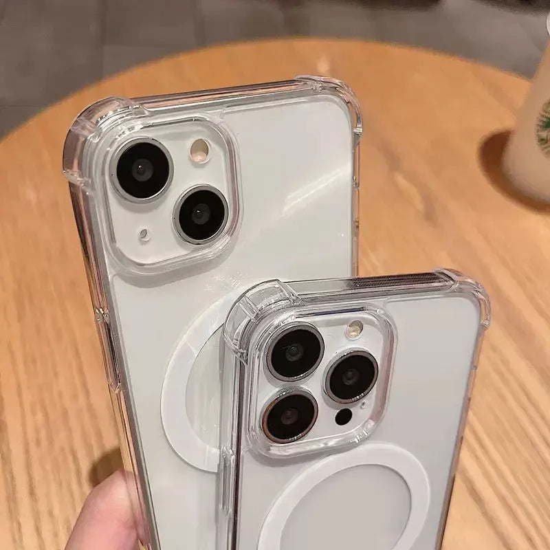 Ultra-Clear Magnetic MagSafe Case for iPhone