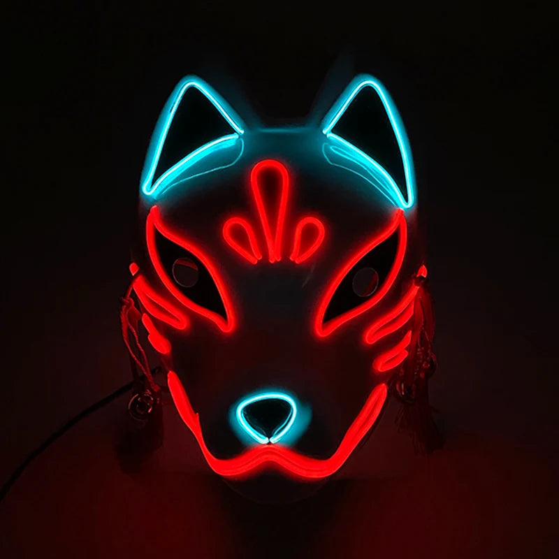 Glowing Halloween LED Masks