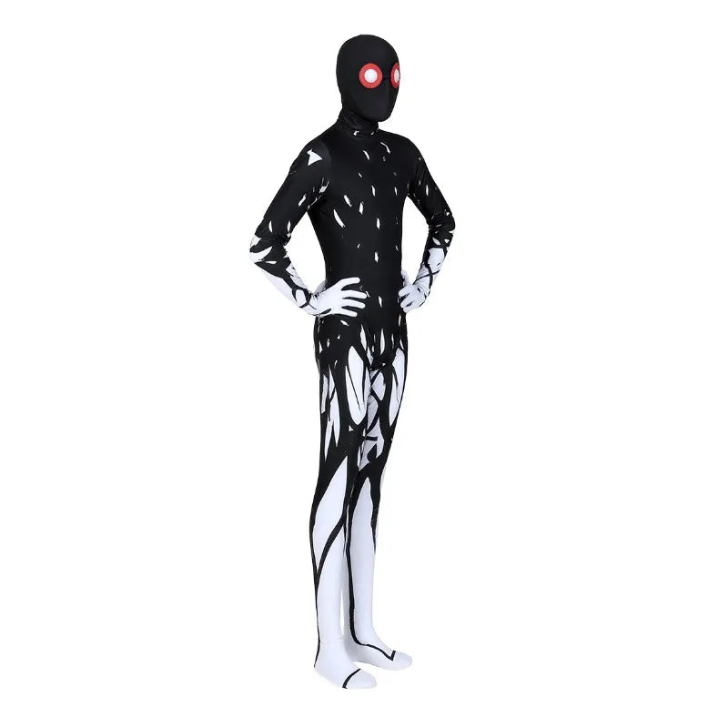Halloween Gothic Bloody Bodysuit Costume