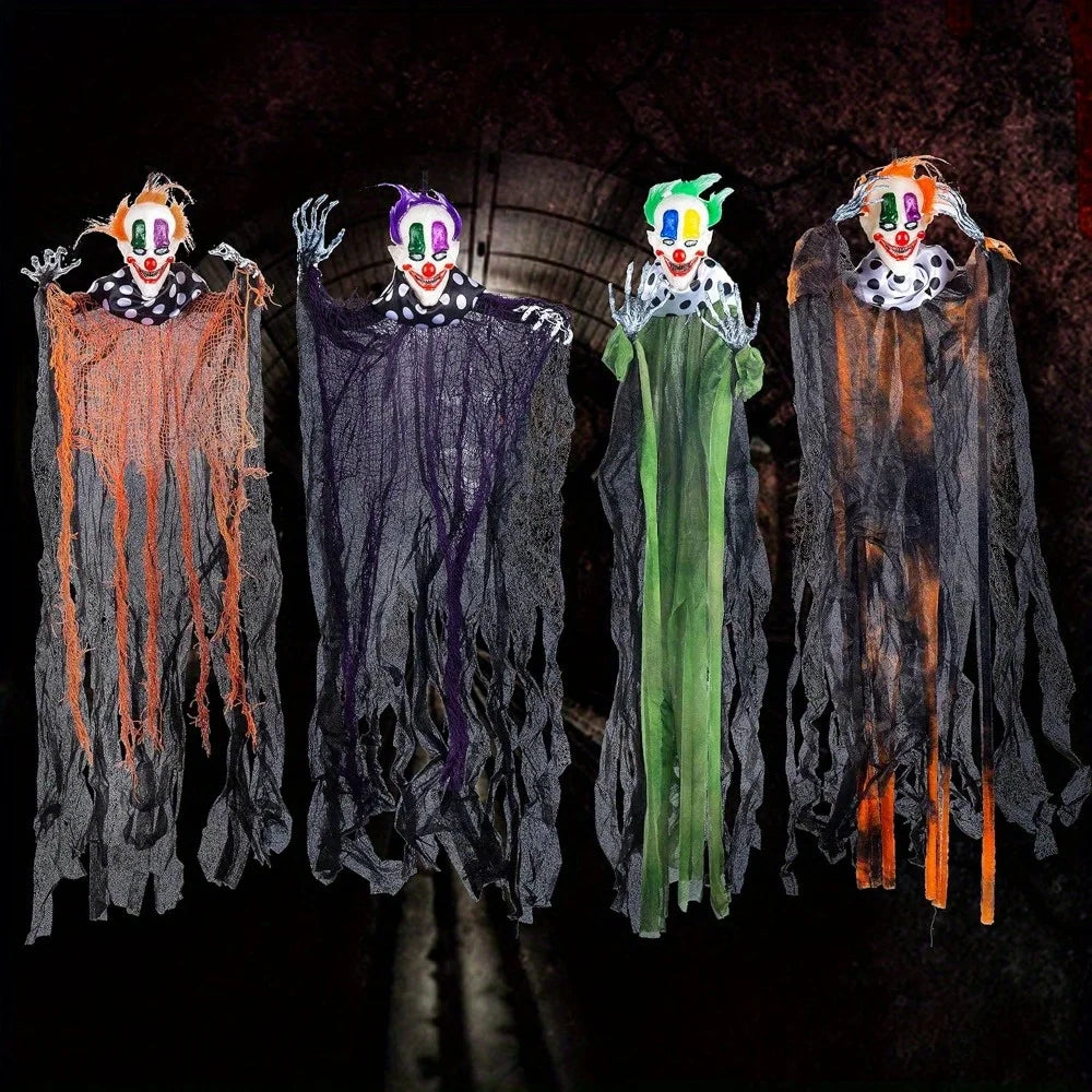 Hanging Clown Halloween Decoration