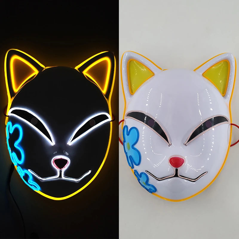 Glowing Halloween LED Masks