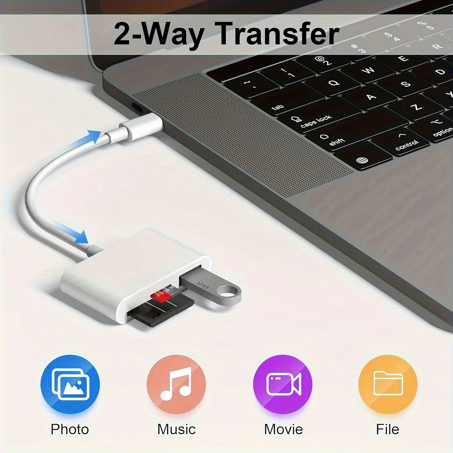 3-in-1 Pro-Media Memory Card Hub