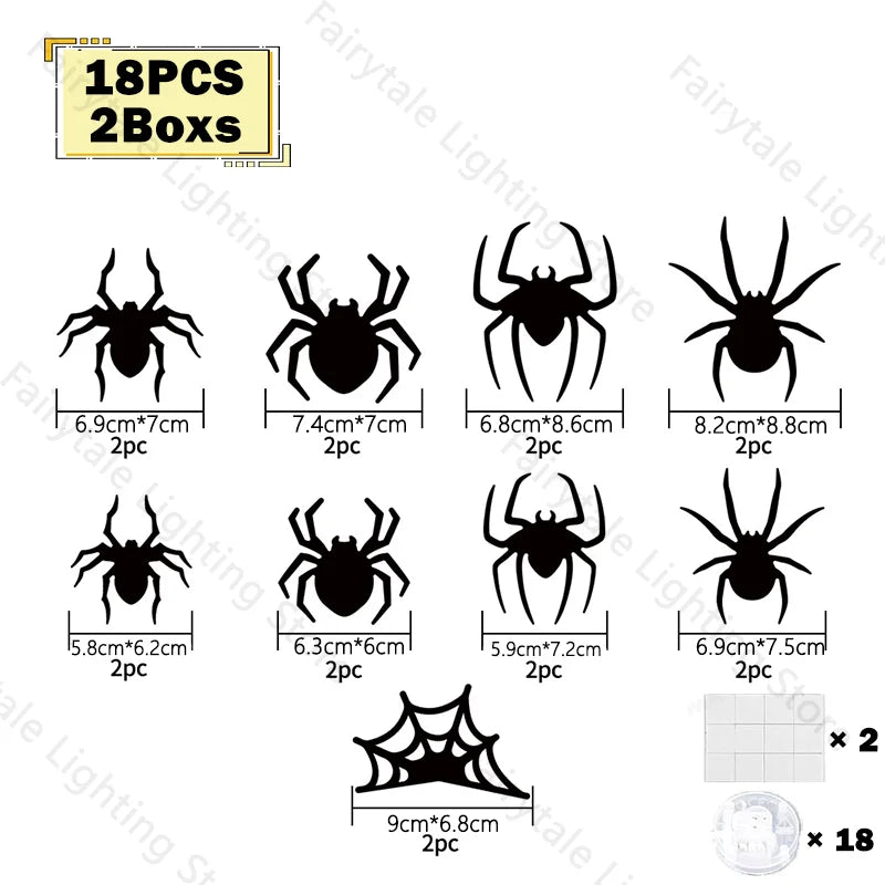 Halloween Bat/Spider Decor Night Light