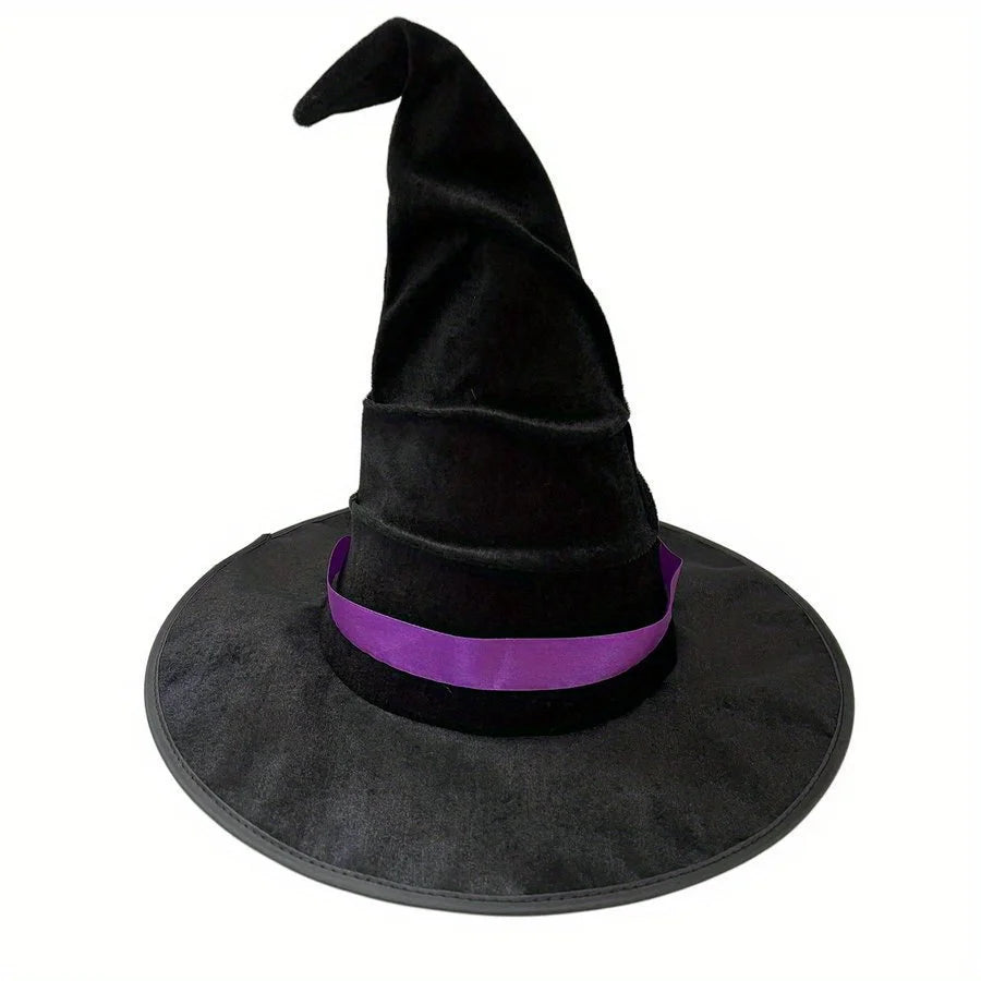 Halloween Crumpled Witch Hat