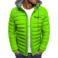 Streetwear Style Hooded Zipper Jacket