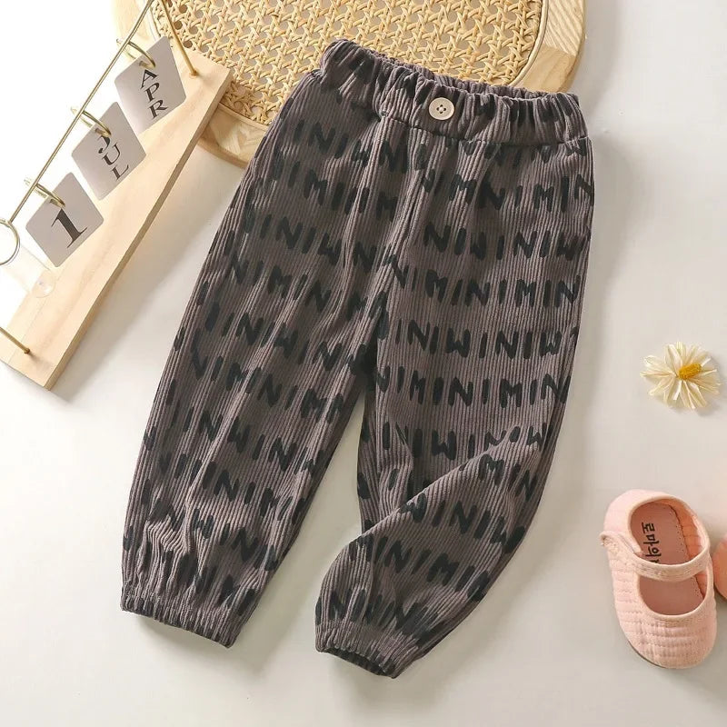 Children's Polka Dot Long Trousers