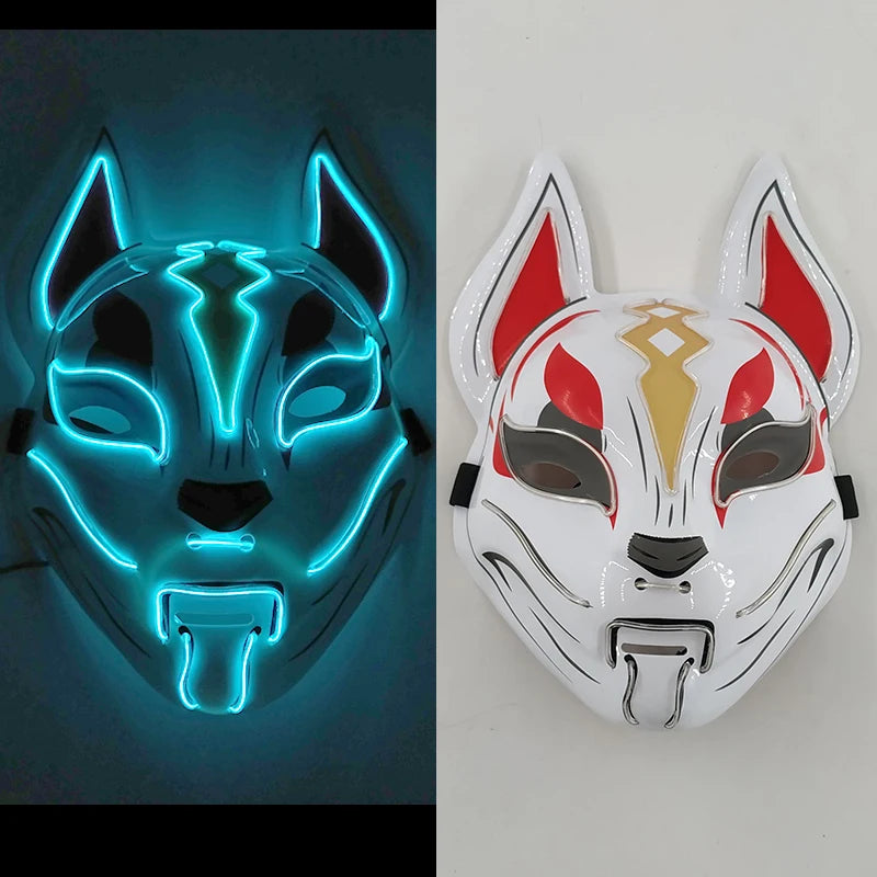 Glowing Halloween LED Masks