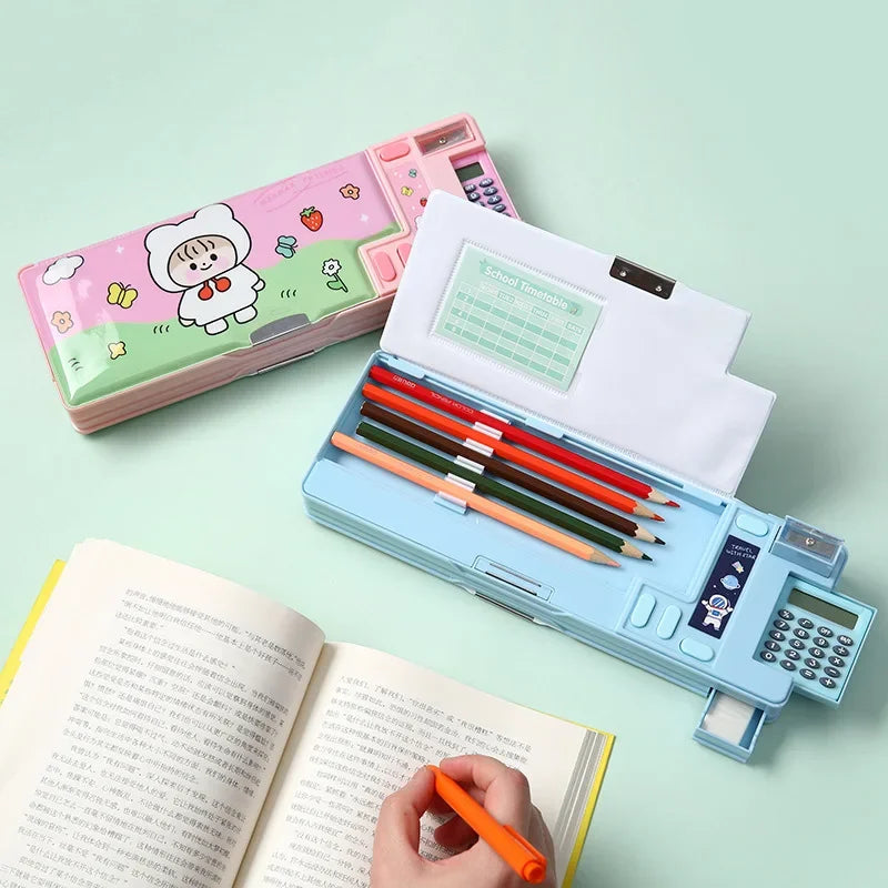 Smart Dual-Sided Stationery Hub