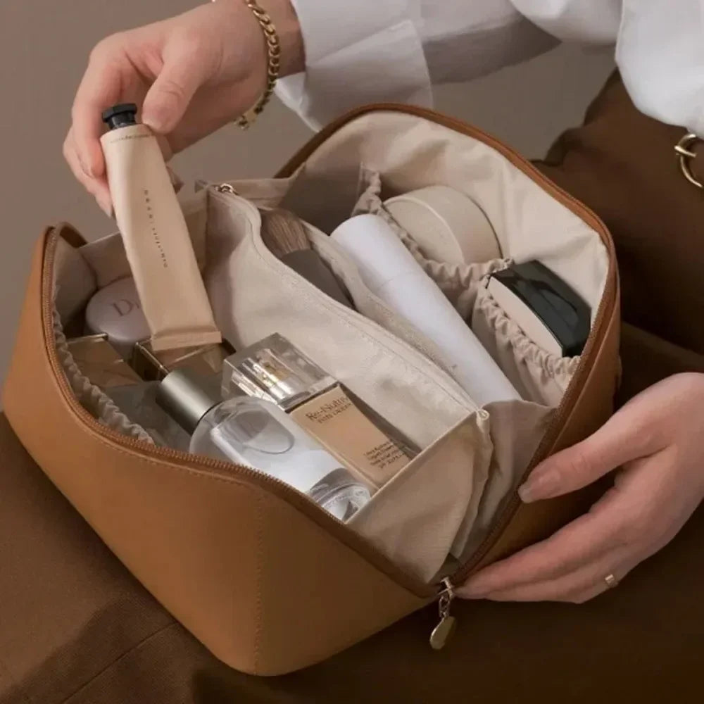 Luxury Portable Toiletry & Makeup Organizer Bag