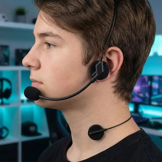 Fake Microphone Headset Costume